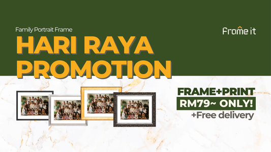 Family Portrait Frame HARI RAYA PROMOTION