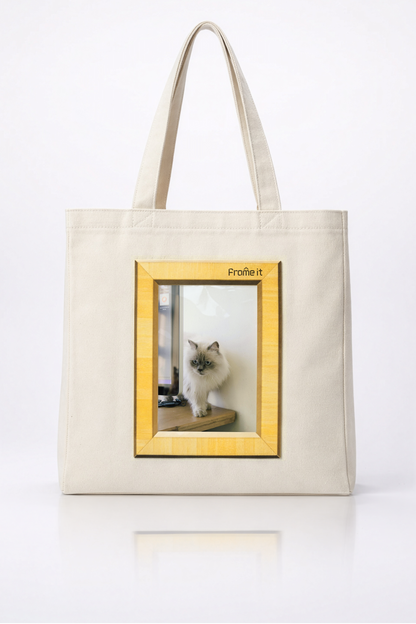 Framable Canvas Bag